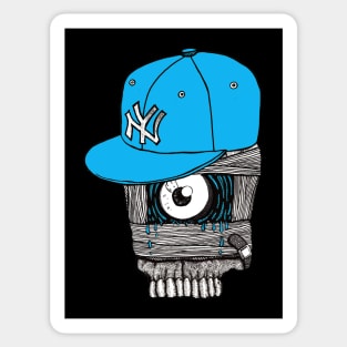 New York Urban Mummy by Miskel Design Sticker